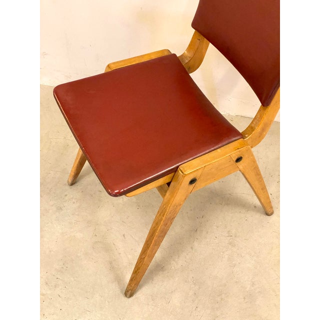 Mid-Century Beech Dining Chairs, 1960s, Set of 4 For Sale - Image 5 of 18