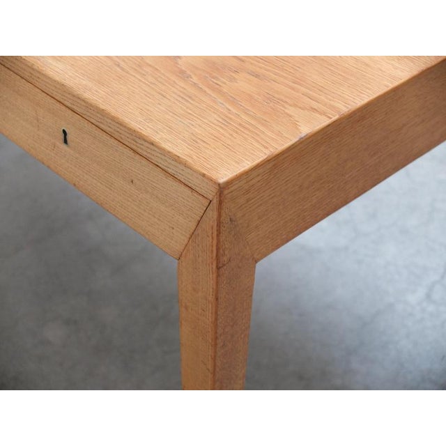 Model 36 Freestanding Desk in Oak by Severin Hansen for Haslev, 1958 For Sale - Image 18 of 18