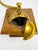 Antique French Peugeot Frères Wooden Coffee Grinder With Gold-Tone Hopper – Early 20th Century For Sale - Image 14 of 16