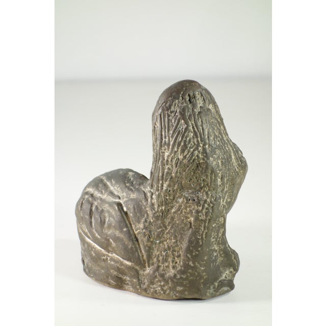 Bronze Sculpture of Woman, 1970s For Sale - Image 3 of 7
