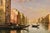 Antoine Bouvard / Marc Aldine, View of Venice Marina, Grand Canal, 1930, Oil on Canvas For Sale - Image 9 of 14