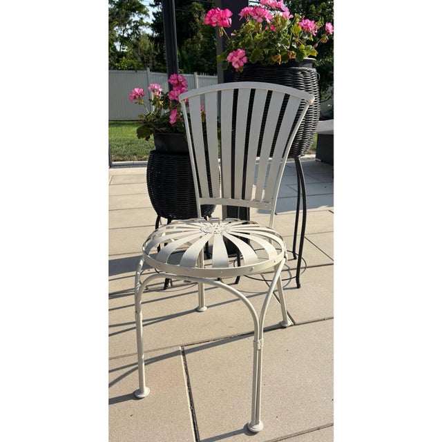 1950's Francois Carre Garden Patio Chair For Sale - Image 11 of 12