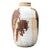 Vintage Abstract Stoneware Vase For Sale
