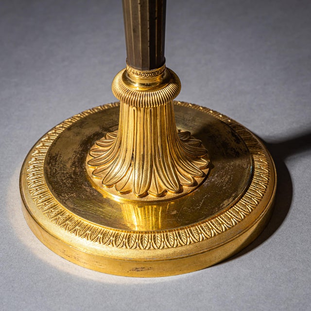 Early 19th Century Empire Candleholders, Set of 2 For Sale - Image 6 of 8