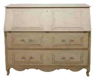 French Gray Secretary Desk