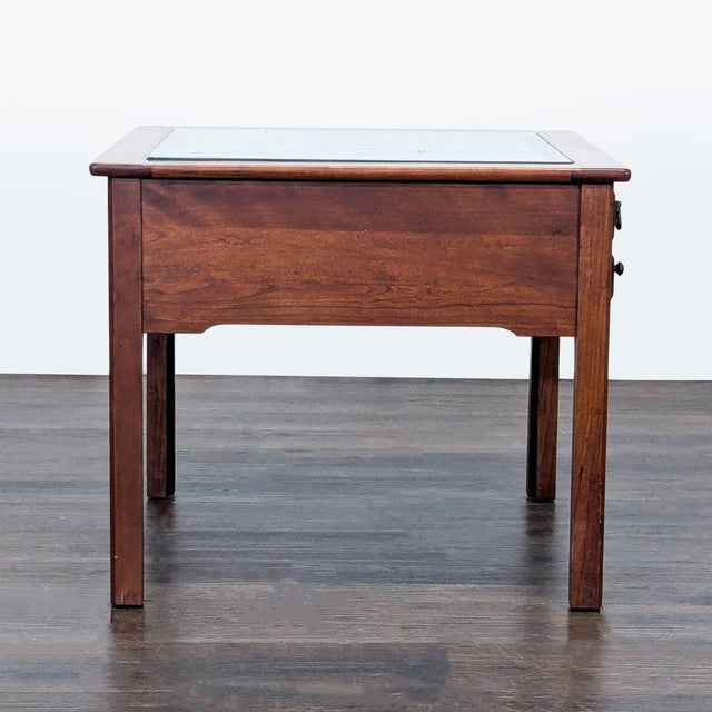 1990s Vintage Attributed to Ethan Allen Display Table For Sale - Image 5 of 8