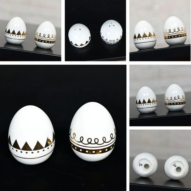 Vintage MCM to Modern Dishware Set 4 Culver Highball Glasses & 8 Dessert Plates by Dana Oldfather for Ink Dish Plus Extras For Sale - Image 6 of 12