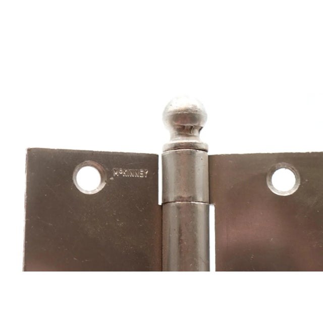 This Classic style door hinge is made of brushed steel with ball tips, five knuckles, and a template hole pattern. Made by...