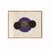 Not Yet Made - Made To Order Antique Celestial With Moon Face and Medieval Purple - 30" X 24" For Sale - Image 5 of 7