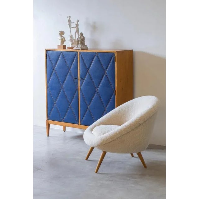 Wood Set of Oeuf Lounge Chairs For Sale - Image 7 of 16