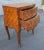 Brown 20th C. Italian Parquetry and Marquetry Petite Bombay Chest Commode Side Table For Sale - Image 8 of 11