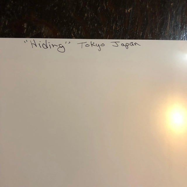 Skip ArnoldVintage Color Photograph 'Hiding, Tokyo, Japan' 4 Photo Quadriptych Signed Ed.6, 1996-1999 For Sale In Miami - Image 6 of 8