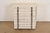 Early 20th Century Antique Arts & Crafts White Painted 18-Drawer Flat File Printer's Cabinet, Circa 1900 For Sale - Image 5 of 15