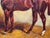 Chestnut Circa 1843 Signed Charles Bilger Spalding Chestnut Hunter British Equestrian Oil Painting For Sale - Image 8 of 18
