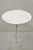 Mid-Century Modern Mid Century Modern Hugh Acton Round Marble Top Chrome Lollipop Drinks Side Table For Sale - Image 3 of 12