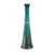 Japanese Modern Black Green Tamu Raku Ceramic Candle Holders by Laab Milano, Set of 2 For Sale - Image 12 of 15