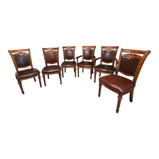 Set of 6 Dining Chairs For Sale