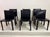 Black Vintage Black Leather Cab Dining Chairs by Mario Bellini for Cassina, 2000s, Set of 6 For Sale - Image 8 of 18