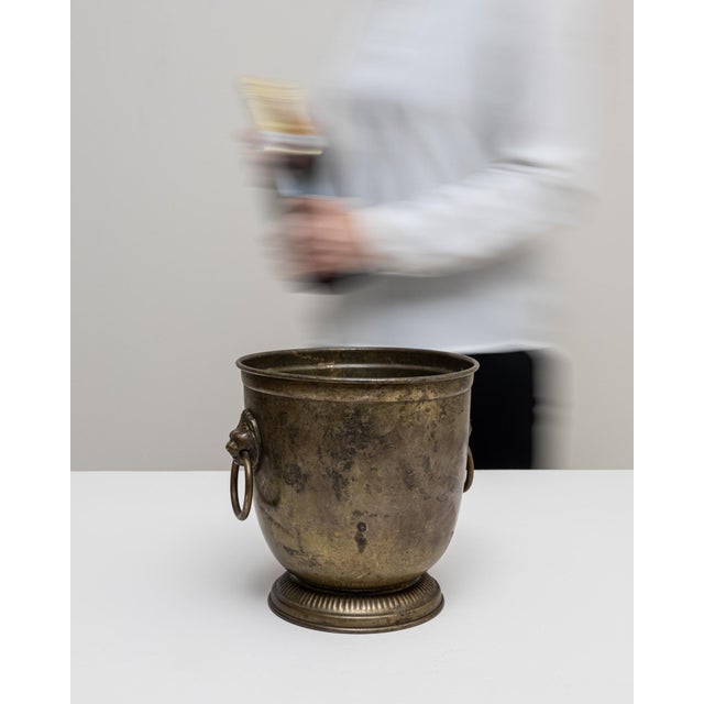 20th Century French Silver Plated Champagne Bucket For Sale - Image 4 of 18