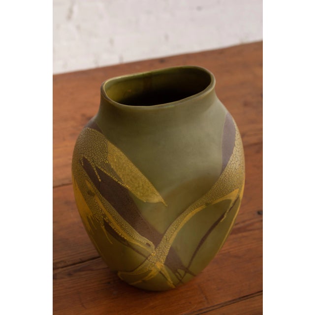 Mid 20th Century Royal Haeger “Earth Wrap” Organic Free Form Vase For Sale - Image 5 of 13