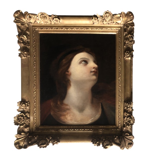 Mary Magdalene in Ecstasy, 1890s, Oil Painting on Canvas, Framed For Sale - Image 10 of 10