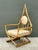 Vintage Loop Rattan Chair After Henry Olko For Sale In West Palm - Image 6 of 12