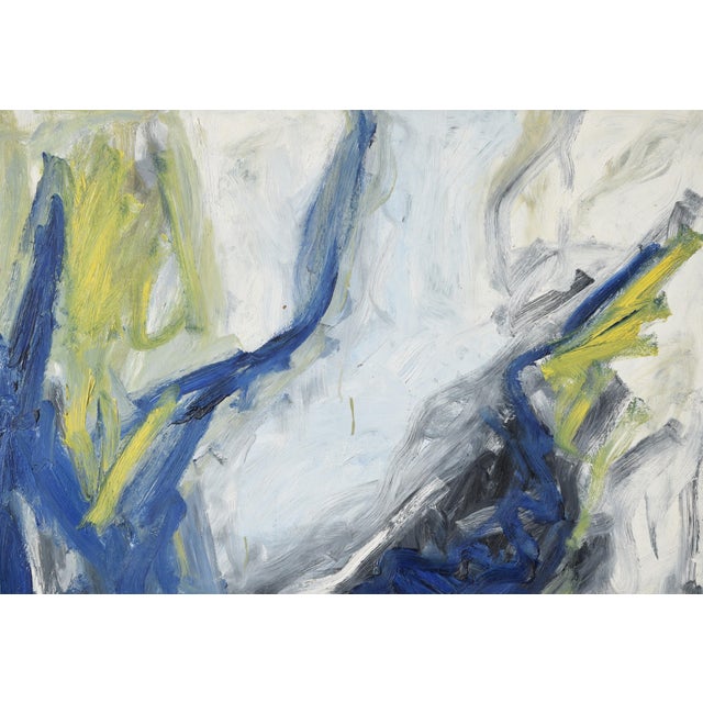 Dieter Nuhr, Thunderstorm at Sea, 1985, Large Acrylic Painting For Sale - Image 4 of 9