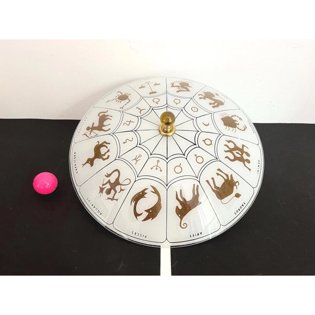 1970s Astrological Star Flush Light For Sale - Image 12 of 18
