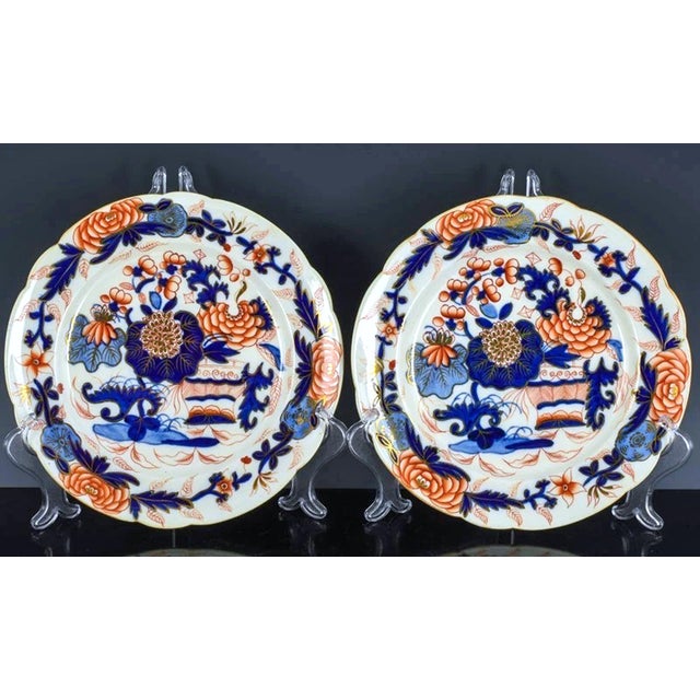 Early 19th Century Coalport Porcelain Imari Japan Pattern Part Dinner Service, 34 Pieces Circa 1820 For Sale - Image 5 of 14
