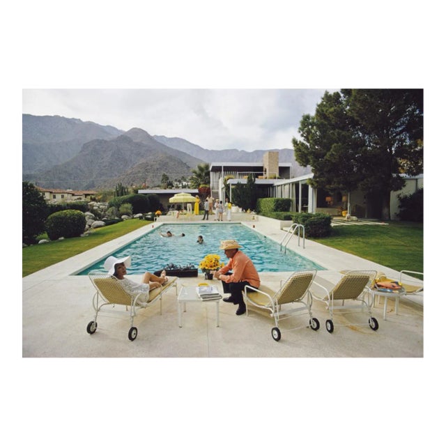 Slim Aarons, Desert Party, Color Photography, 1970 For Sale