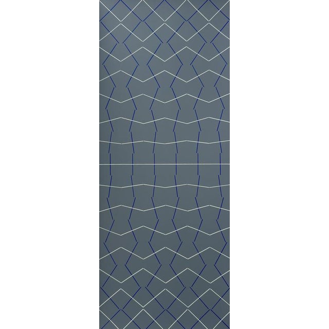 1980s Matti Kujasalo, Systematic Composition, 1980, Hand Printed Serigraph, Cardboard For Sale - Image 5 of 5