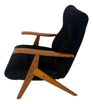 Vintage Reclining Lounge Chair, 1960s
