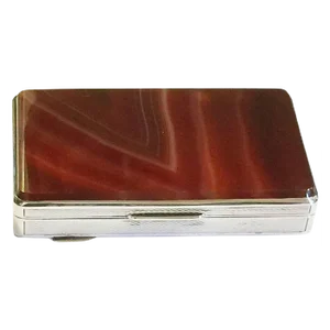 Austrian Silver Agate Box