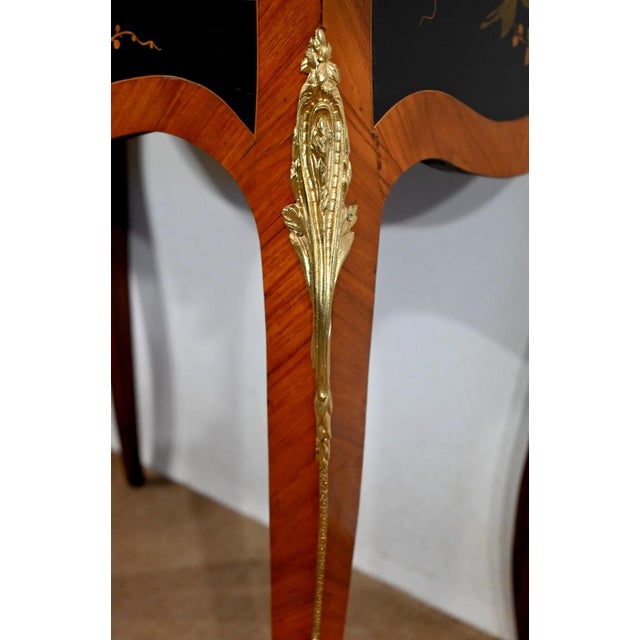 Louis XV Style Lady's Desk, Napoleon III Period For Sale - Image 16 of 18