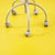 Modern Design Chair in Yellow Plastic, in Good conditions. Designed from 2000 This piece is attributed to the mentioned...