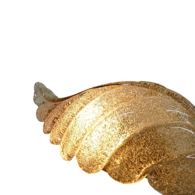 Large Murano Glass Wall Light by Hillebrand, Germany, 1960s For Sale - Image 5 of 7