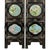 Early 20th Century Chinese Folding Screen/Room Divider With Cloisonne Panels For Sale - Image 13 of 18