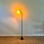 Rare floor lamp by Hans Bergström (attr.) for Malmö Metallvarufabrik AB, Sweden, 1950/60s. Heavy conic shaped base of...