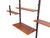 Vintage Three-Piece Wall Unit with Desk by Louis Van Teeffelen for Wébé, 1960s For Sale - Image 4 of 9