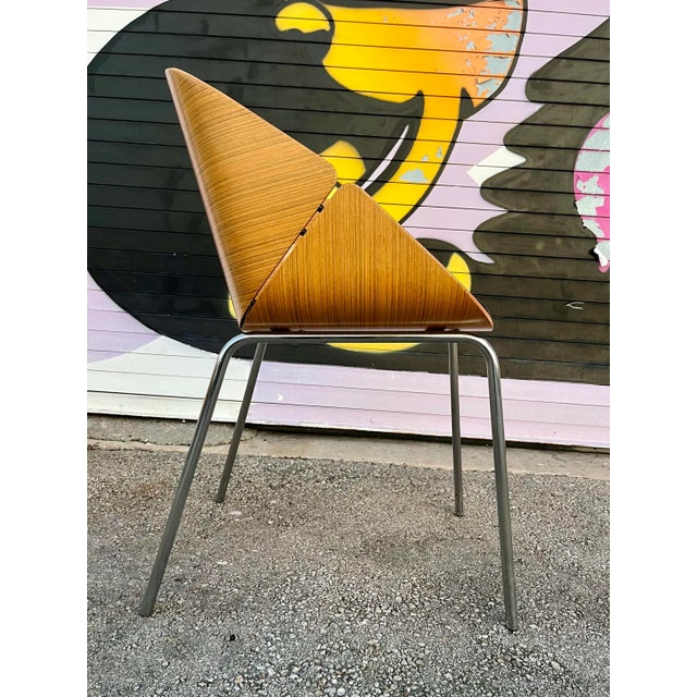 Brown Set of Four Early 21st Century Babà Lounge/ Dining Chairs by Plank Furniture Italy. For Sale - Image 8 of 12