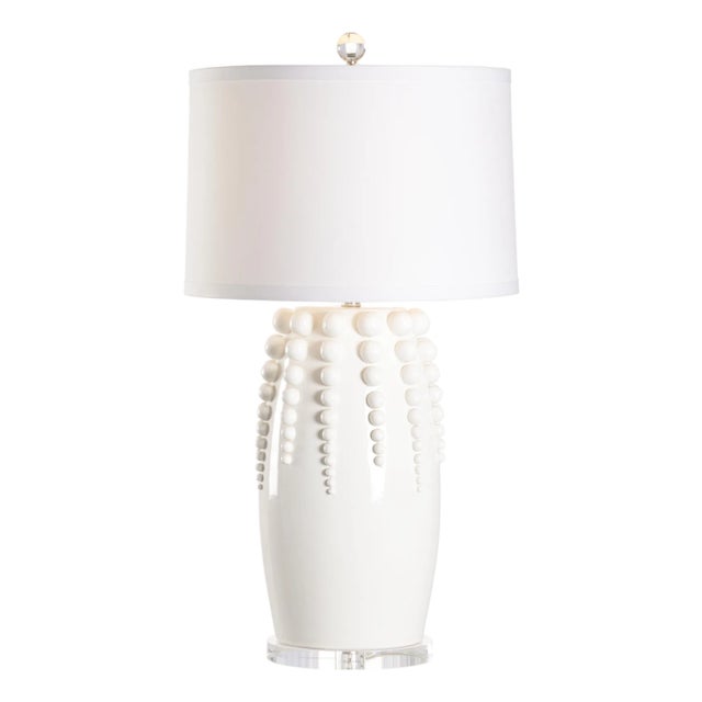 Sea Urchin Lamp - White For Sale