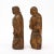 Wood French Antique Oak Statues - Set of 2 For Sale - Image 7 of 10