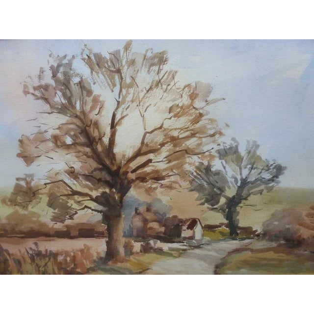Janet Redden, Near Warbleton, Sussex, 1960s, Watercolour For Sale - Image 12 of 13