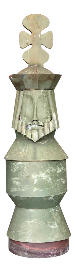 King Chess Piece Chimney Pot