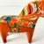 Wood 1950s Vintage Gustavia Boho Chic Swedish Hand-Carved Wood Dala Horse For Sale - Image 7 of 12