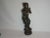 Asian Brass Figurine of an Asian Boy For Sale - Image 3 of 5