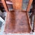 Chestnut 1920s Mission Oak Craftsman Set of 5 Dining Chairs For Sale - Image 8 of 10