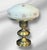 Metal 1920s Brass Table Lamp With Dome Shade For Sale - Image 7 of 9