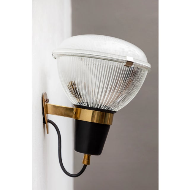 Metal 1950s Ignazio Gardella LP6 Sconces for Azucena For Sale - Image 7 of 13