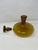 Empoli Mid Century Amber Glass Ships Decanter For Sale - Image 4 of 5